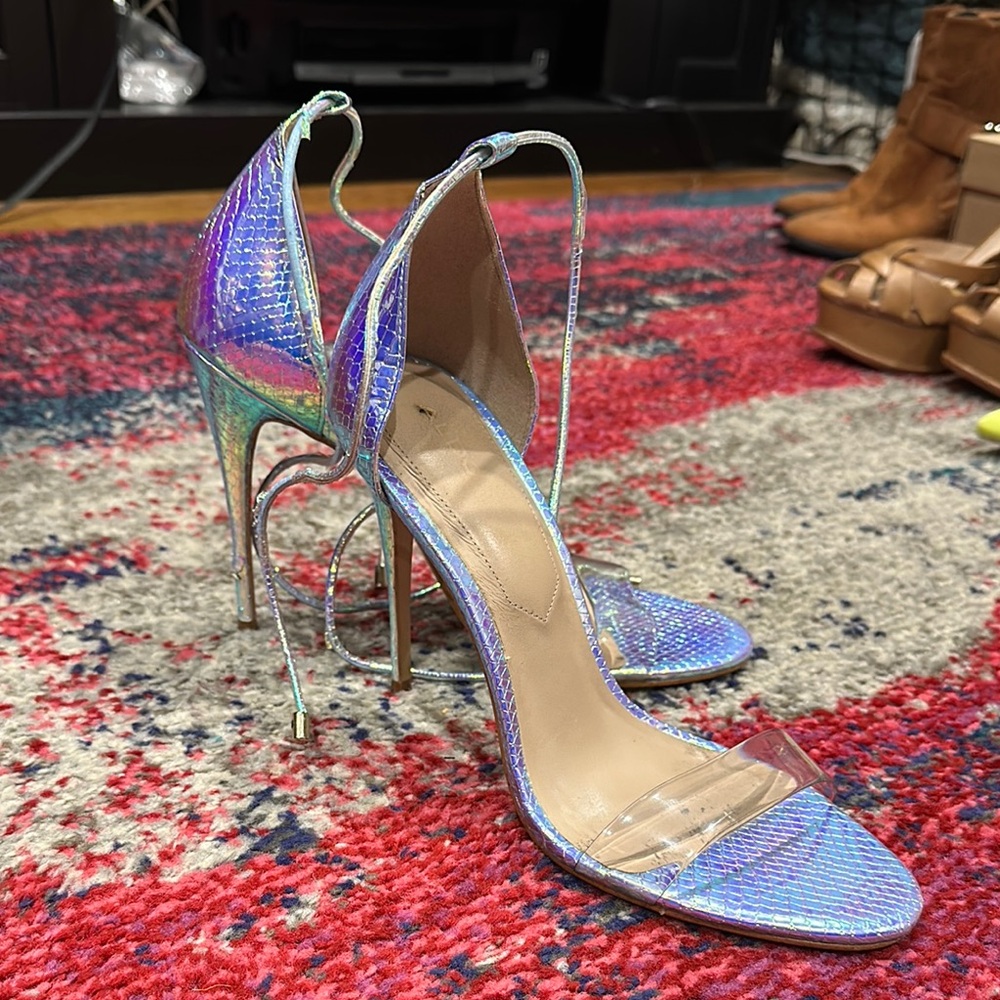 Iridescent Mermaid Stiletto Heels